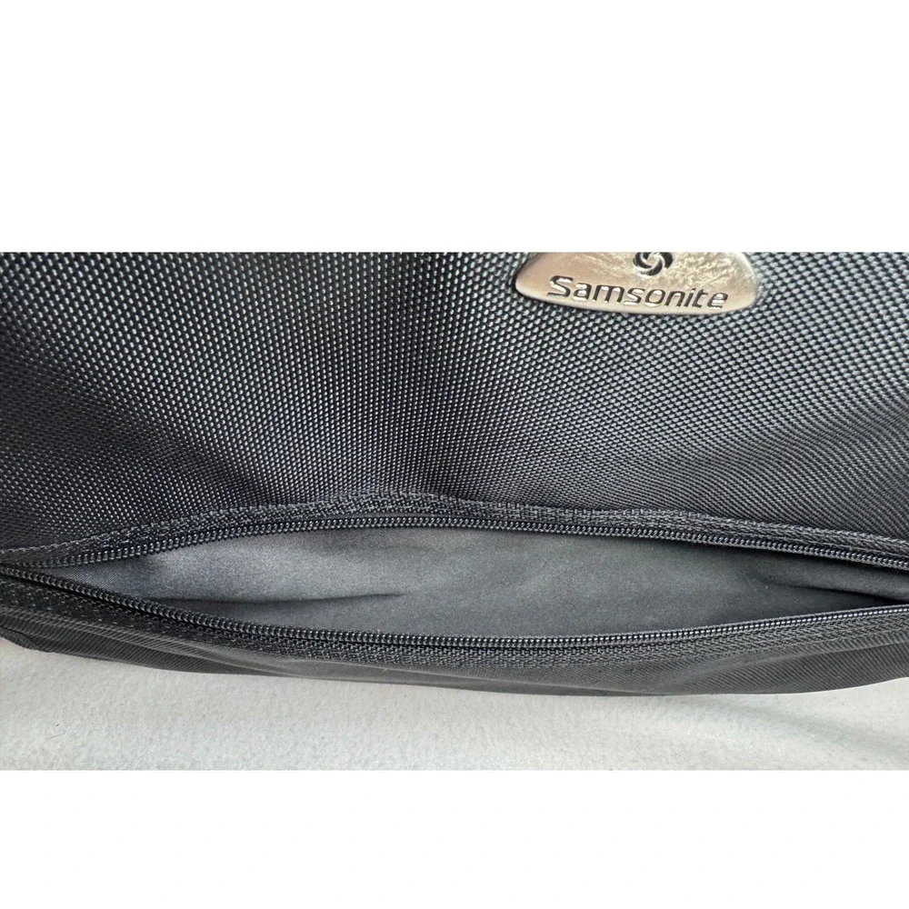 Samsonite Rolling Laptop Briefcase Black Wheeled Business Bag Carry On‎ Tote